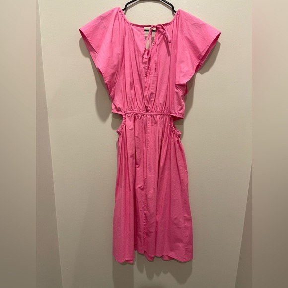 SALE! A.n.a pink cut out midi dress small - Picture 5 of 6